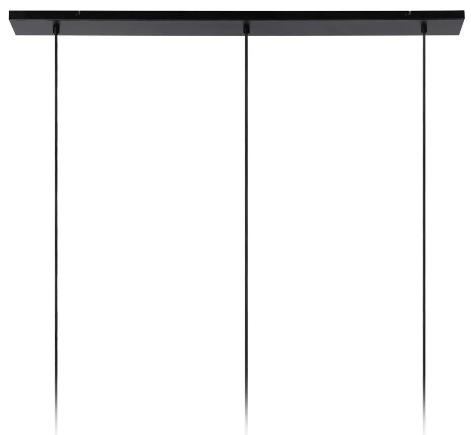 Lucide Joanet hanglamp 110cm 3x E27 zwart