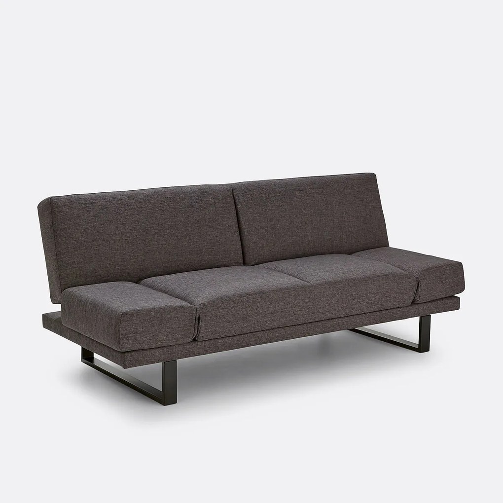3-zits slaapbank van polyester, New Vermont