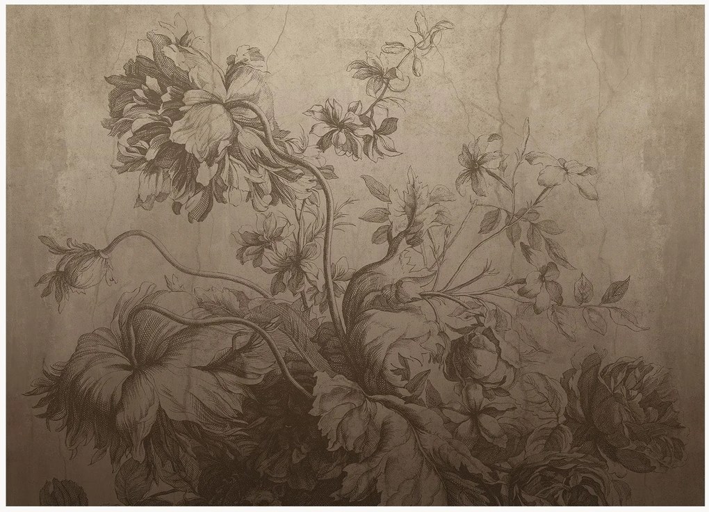 Behang Frans Uyterlinde - Gradient Flowers
