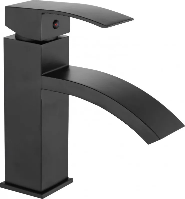 Mexen Libra wastafelkraan, zwart - 745100-70