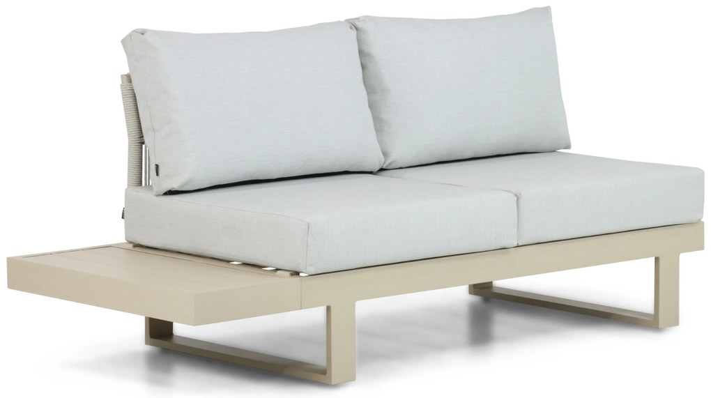 Hoek loungeset 5 personen Aluminium Taupe Lifestyle Garden Furniture Lorenzo