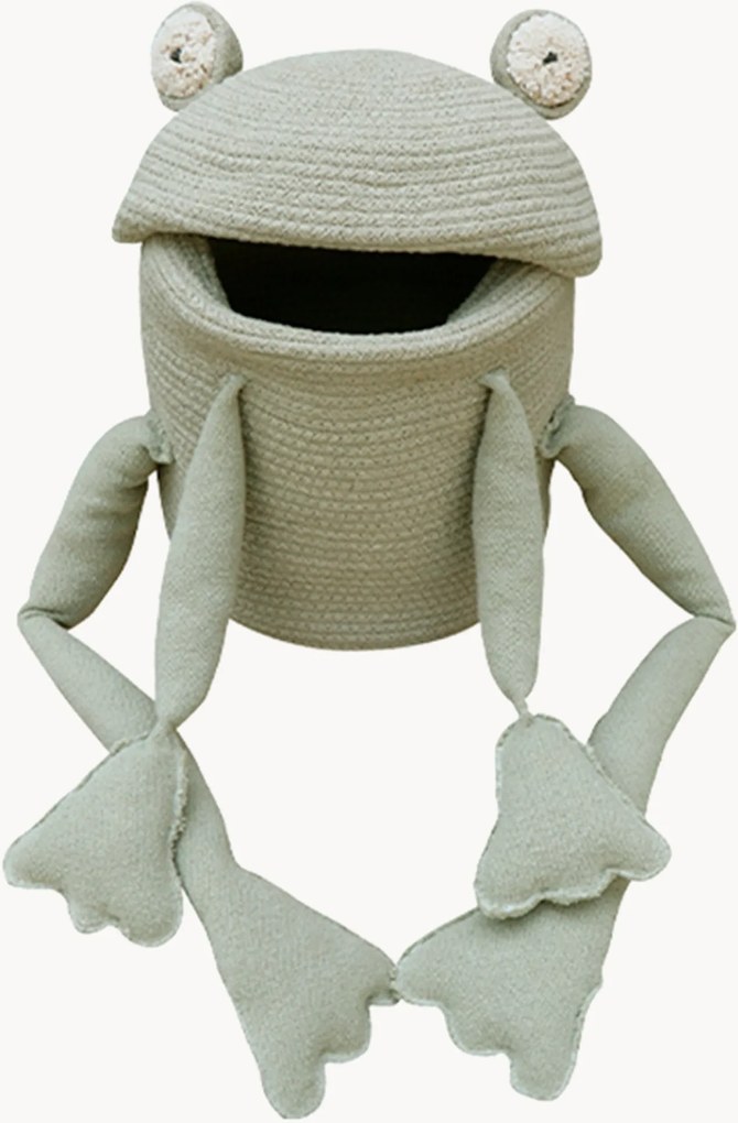 Handgemaakte kinderopbergmand Fred