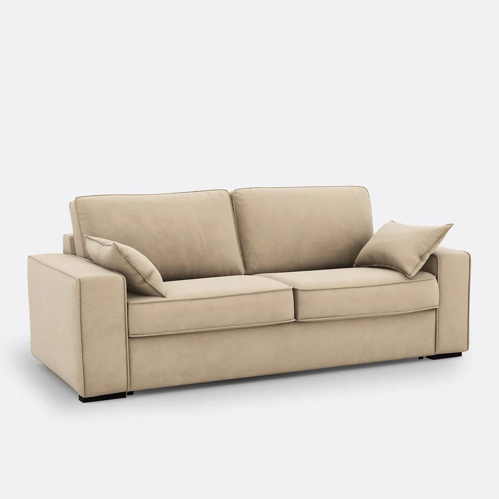 Slaapbank van polyester, Comfort BULTEX®, Cécilia