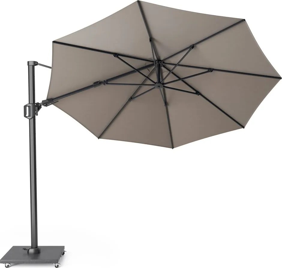 Platinum premium zweefparasol'Challenger T2'- Manhattan - Diameter 350cm