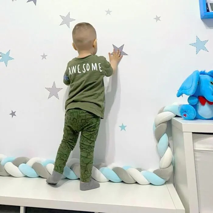 INSPIO Muursticker - Mint sterren