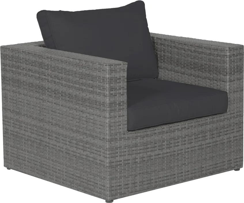 Altea lounge stoel organic grey