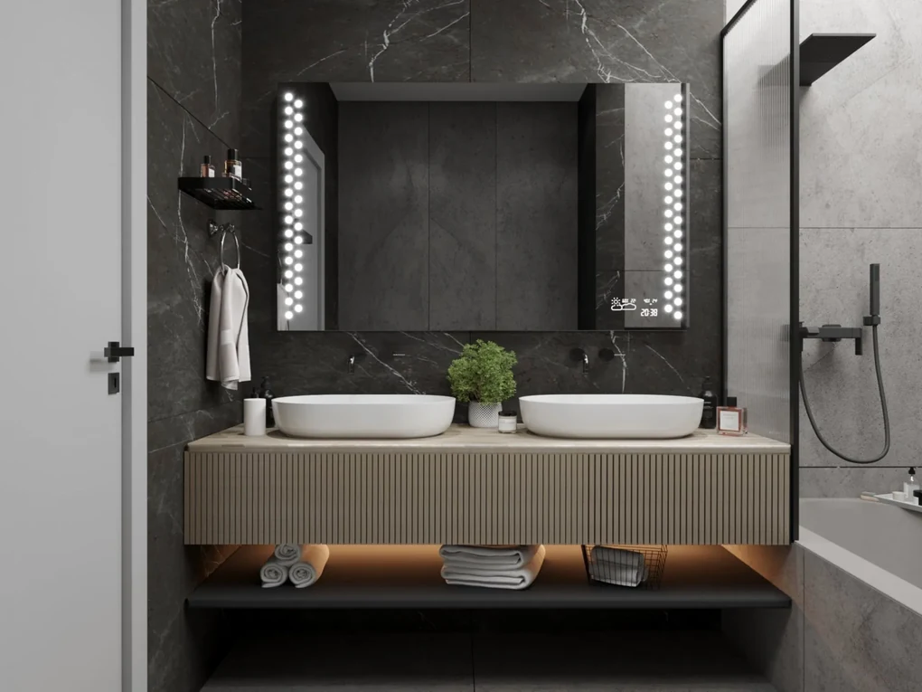 Badkamerspiegel met LED verlichting M10 premium