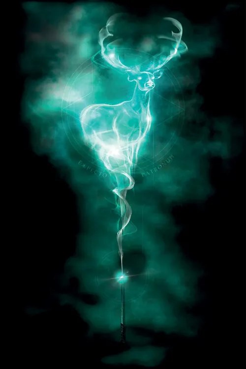 Kunstafdruk Harry Potter - Patronus