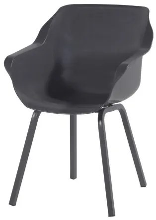 Hartman Sophie Xerix/Kings tuinset antraciet - 220x100 cm. - Keramiek tafelblad