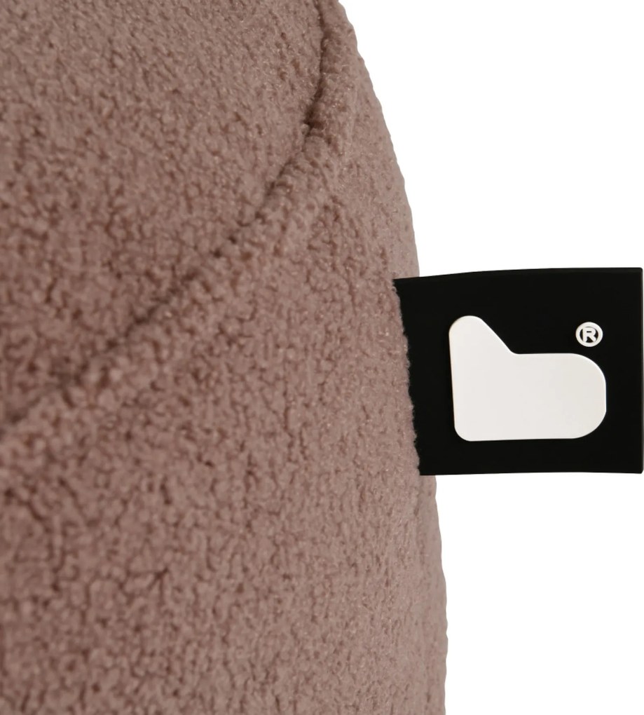 B-Poufe Indoor Poef Teddy - Heather