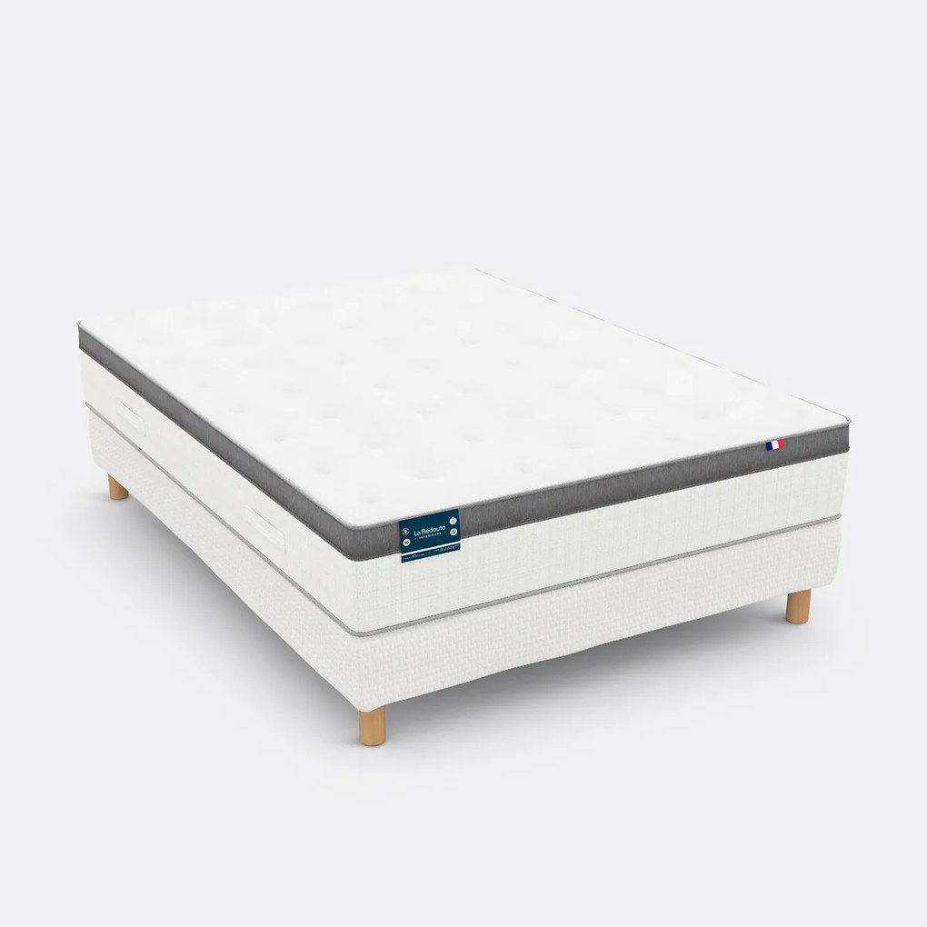 Deco boxspring met poten - 18 soepele latten