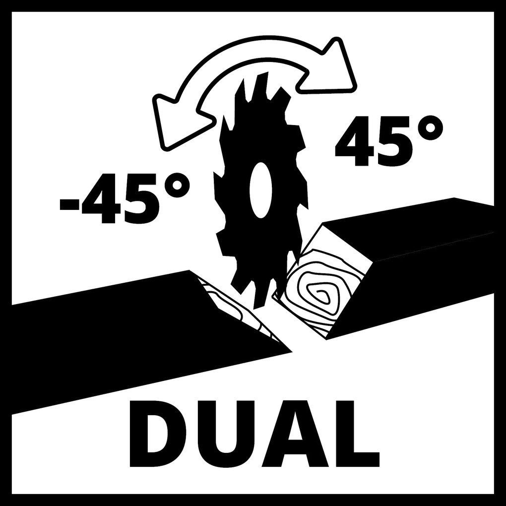Einhell TC-SM 2131/2 Dual afkortzaag