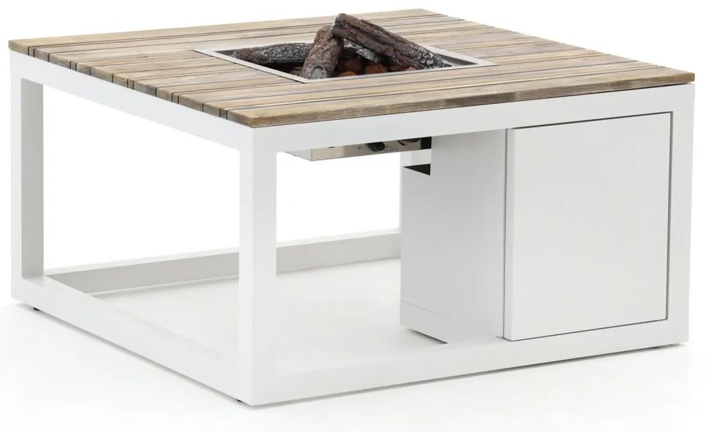 Cosiraw lounge vuurtafel 100x100x55cm