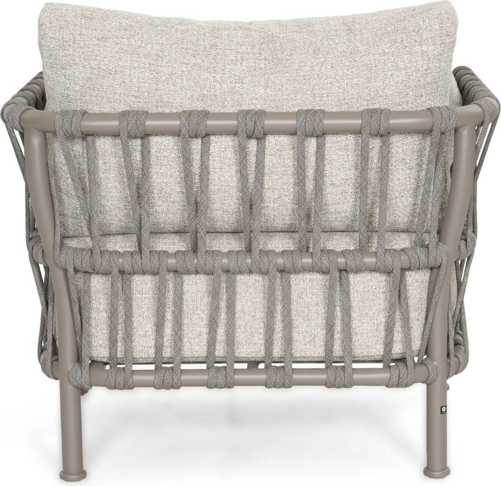 Stoel en Bank Loungeset 5 personen Rope Zand/Beige  Santika Furniture Santika
