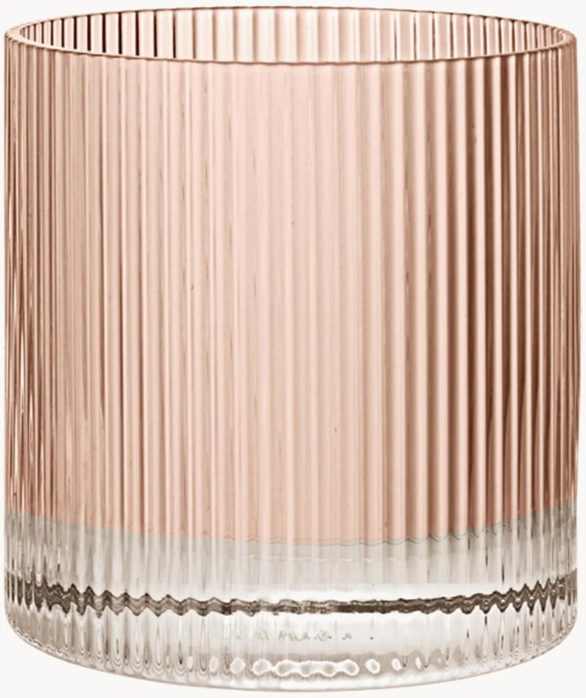 Mondgeblazen glazen tumblers Ripple, 2-delig, 250 ml