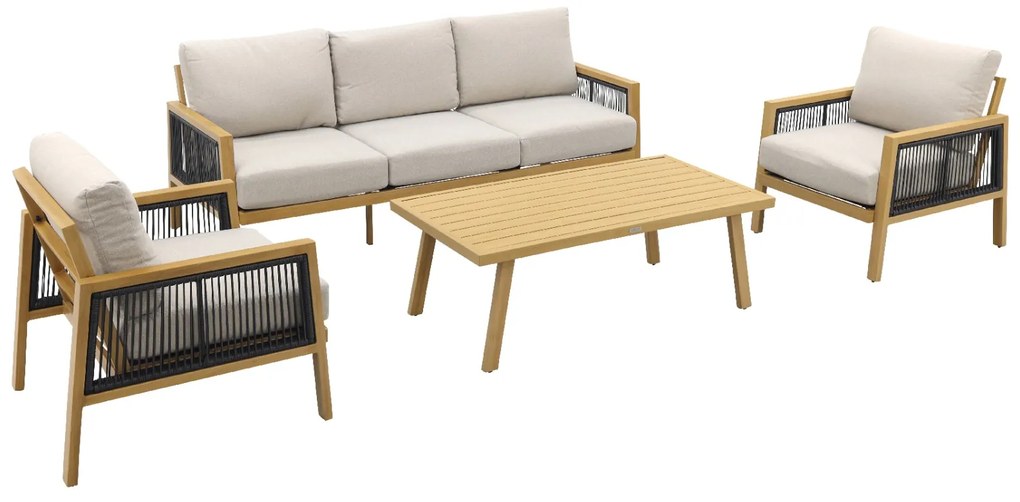 Garden Impressions Decala loungeset - 4-delig OP=OP