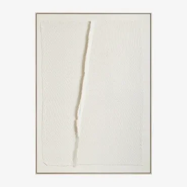 Ovilea Linnen Getextureerd Decoratief Schilderij 50 X 70 Cm & A - Sklum