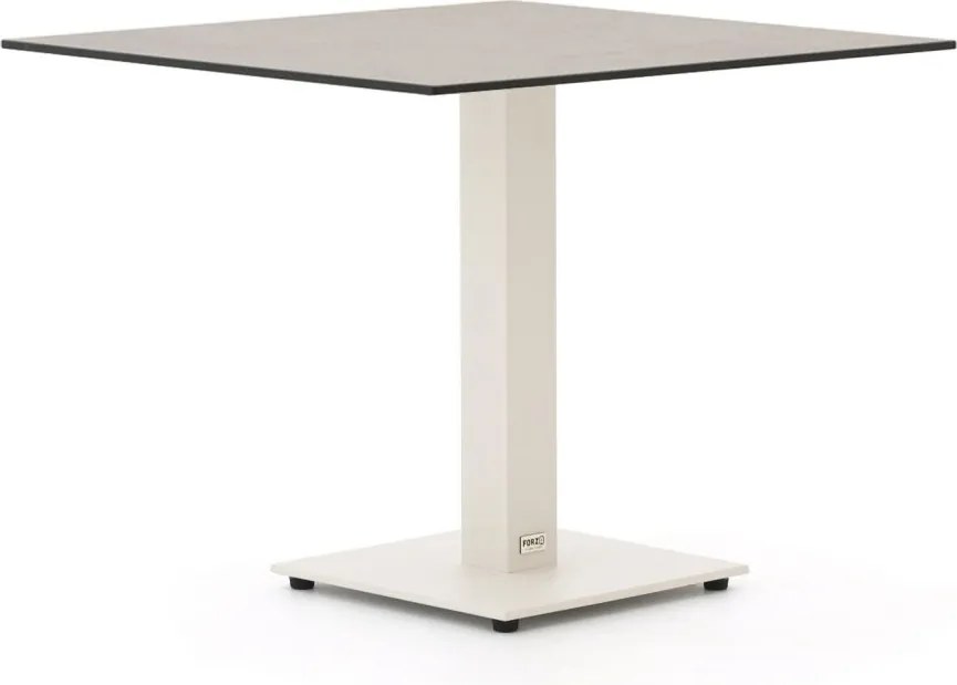 Tuin eettafel Forza  | Vierkant  | Tuintafel Kunststof | 80x80cm | 2 personen | Kees Smit Tuinmeubelen