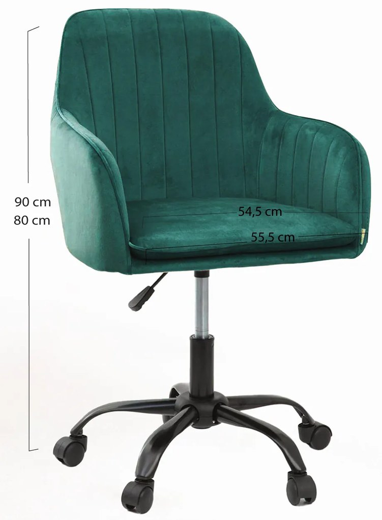 Black Chic Office Stoel