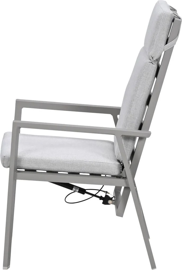 Garden Impressions Kasper tuinstoel verstelbaar - taupe