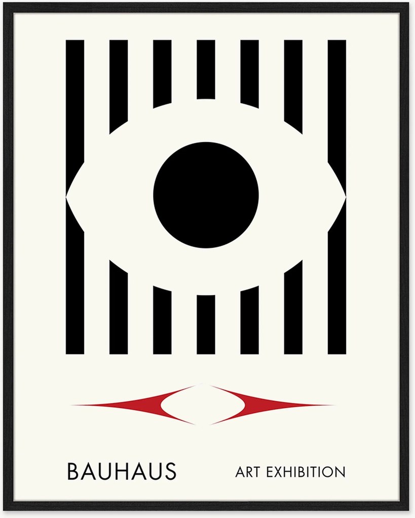 Ingelijste digitale print Bauhaus Art Exhibition