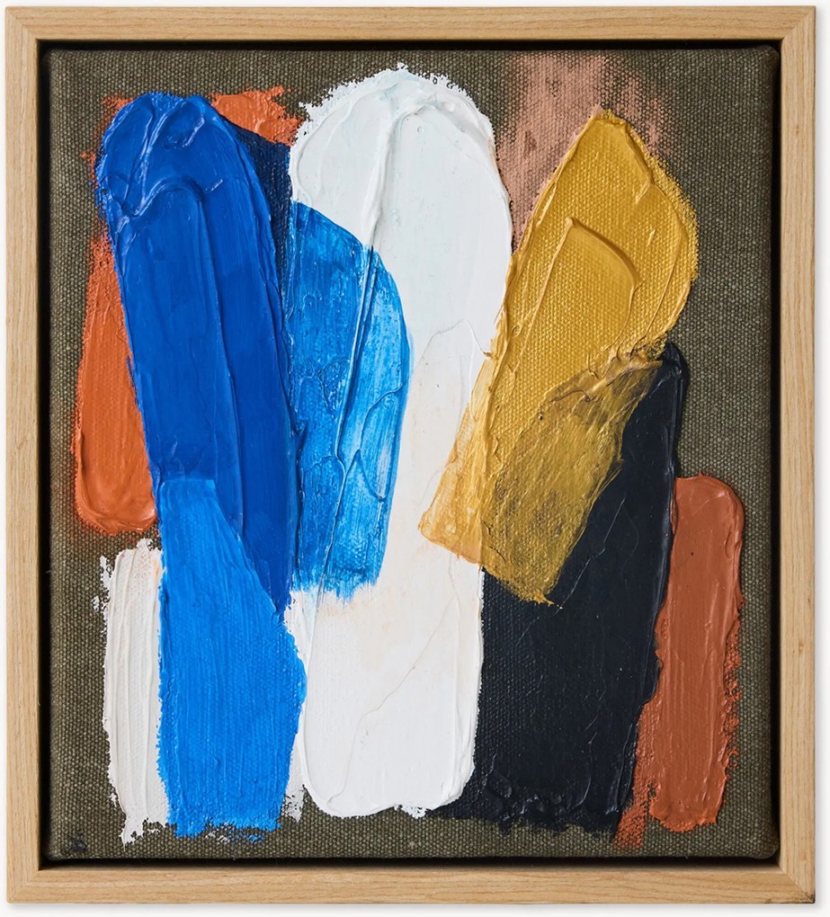 Ingelijste canvasprint Maanlichtstreken