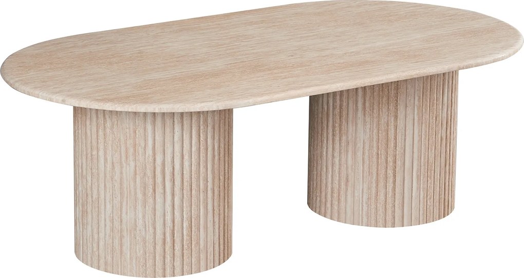 Salontafel Travertin - 130 X 70cm.