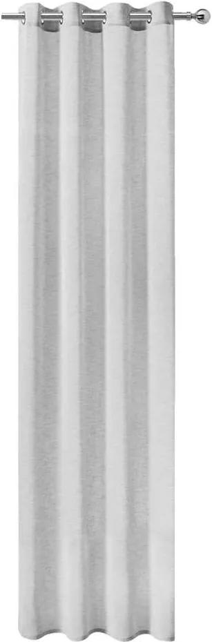 Gordijn Kate - lichtgrijs - 280x140 cm (1 stuk) - Leen Bakker