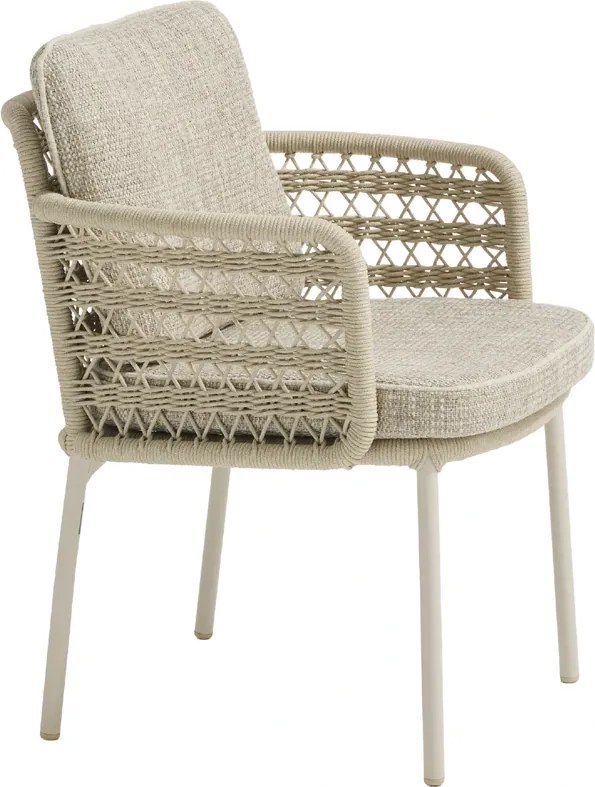 4 Seasons Outdoor Nova tuinstoel Linen Tuinstoel beige weerbestendig