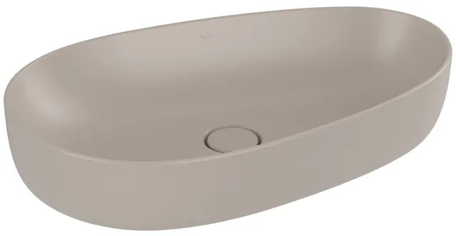 Villeroy & Boch Antao Opzetwastafel - 65 x 40 x 14.6 cm - Almond CeramicPlus - zonder overloop 4a7465am