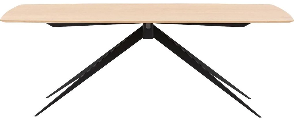 Goossens Excellent Eettafel Uniek, Semi rechthoekig 260 x 100 cm