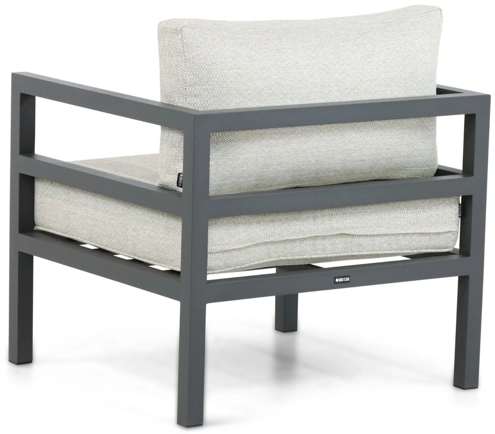 Tuinstoel Aluminium Grijs-antraciet Lifestyle Garden Furniture Rodenzo