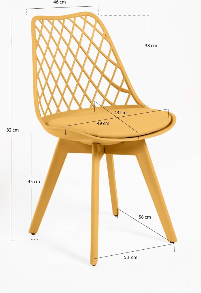 Pak 4 Mima Stoelen Suprym