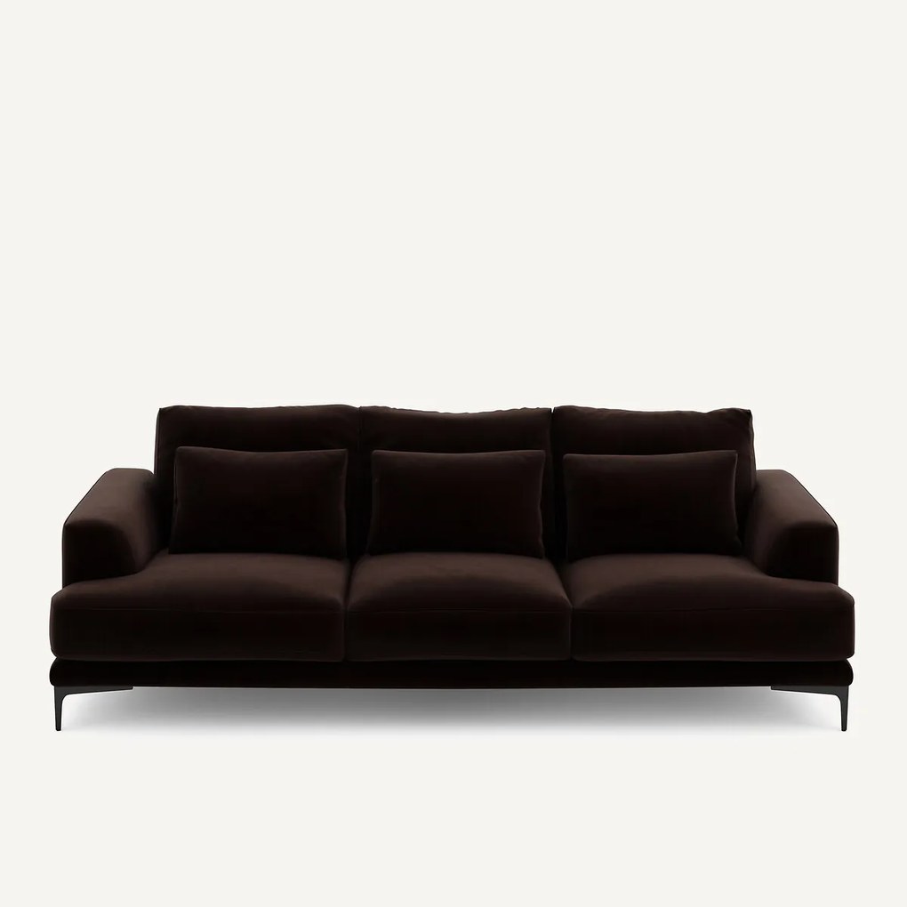 4-zitsbank van fluweel, Marsile