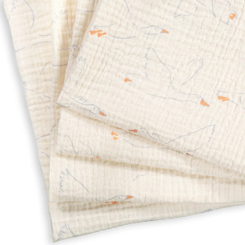 Dekbedovertrek voor baby in tetra, Wildoy