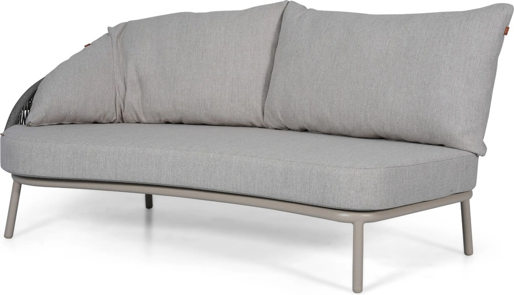 Hoek loungeset 3 personen Rope Zand/Beige  Santika Furniture Santika