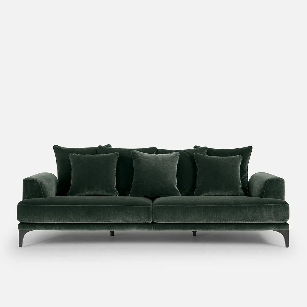 Bank van fluweel linnen, Armento