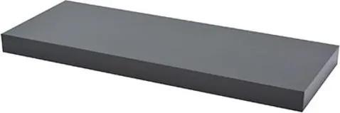 Wandplank XL4 hoogglans grijs PVC 60cm