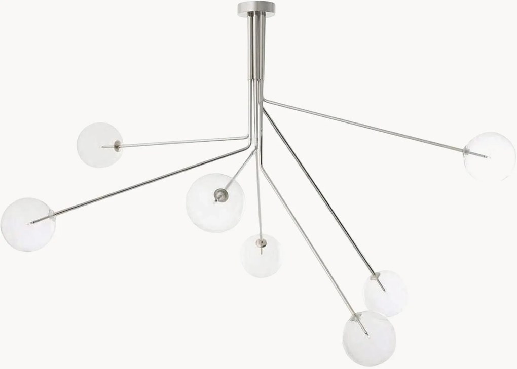 Handgemaakte LED-plafondlamp Topaz