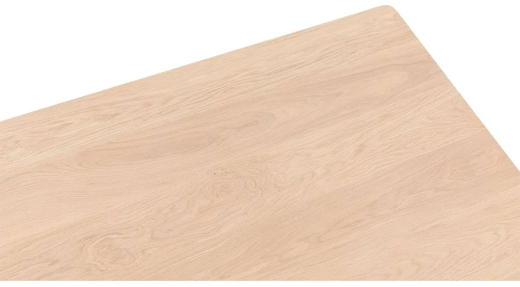 Goossens Excellent Eettafel Ferris Piramide Poot, Rechthoekig 180 x 100 cm