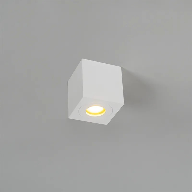 Moderne vierkante badkamer spot wit - Capa