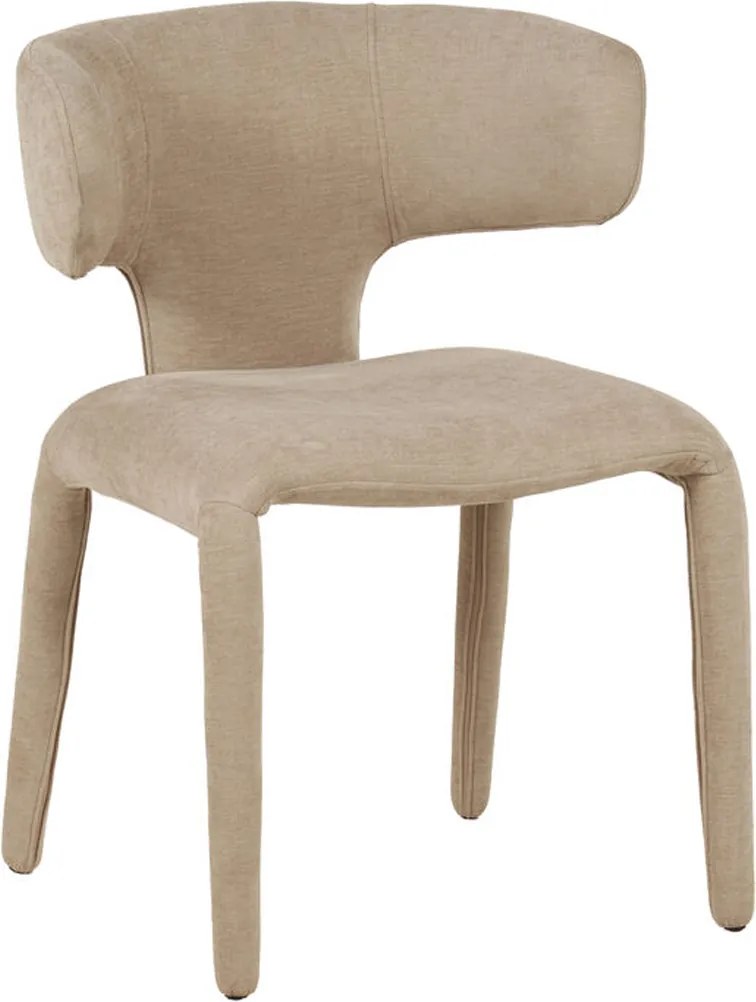 Kare Design Tobi Eetkamerstoel Stof Beige