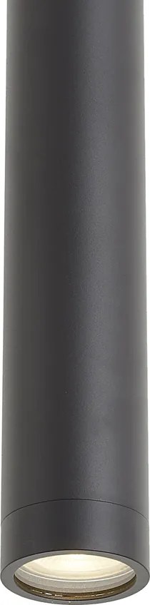 Design hanglamp zwart GU10 50mm IP44 - Tuba