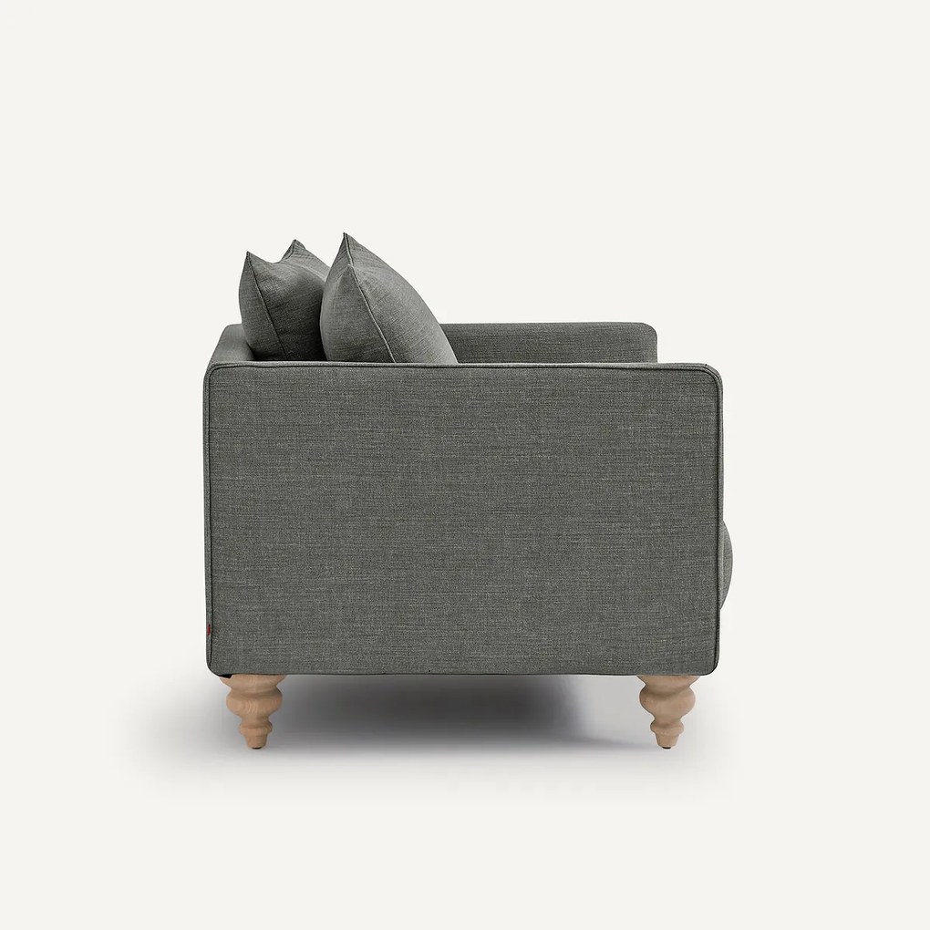 Fauteuil katoen/linnen, Lazare