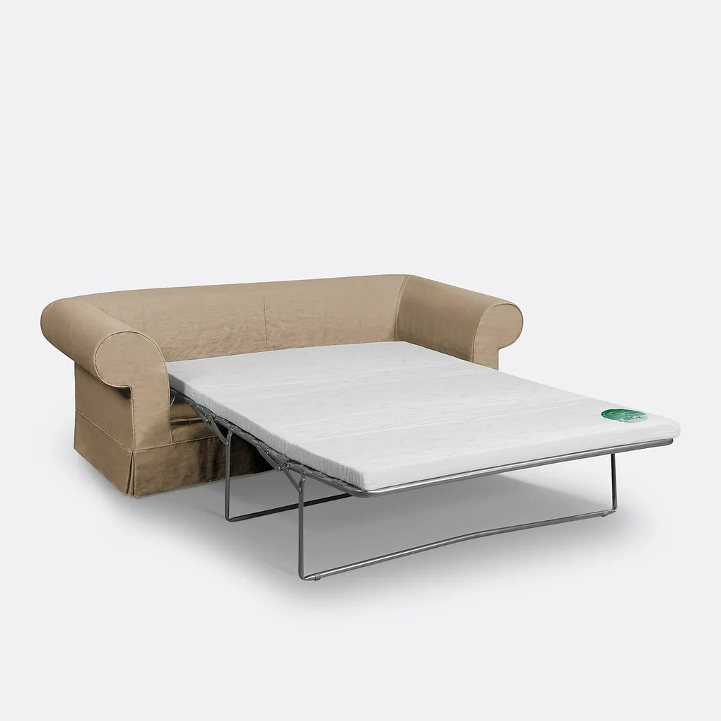 Hoekslaapbank Comfort Bultex® linnen, Adelia