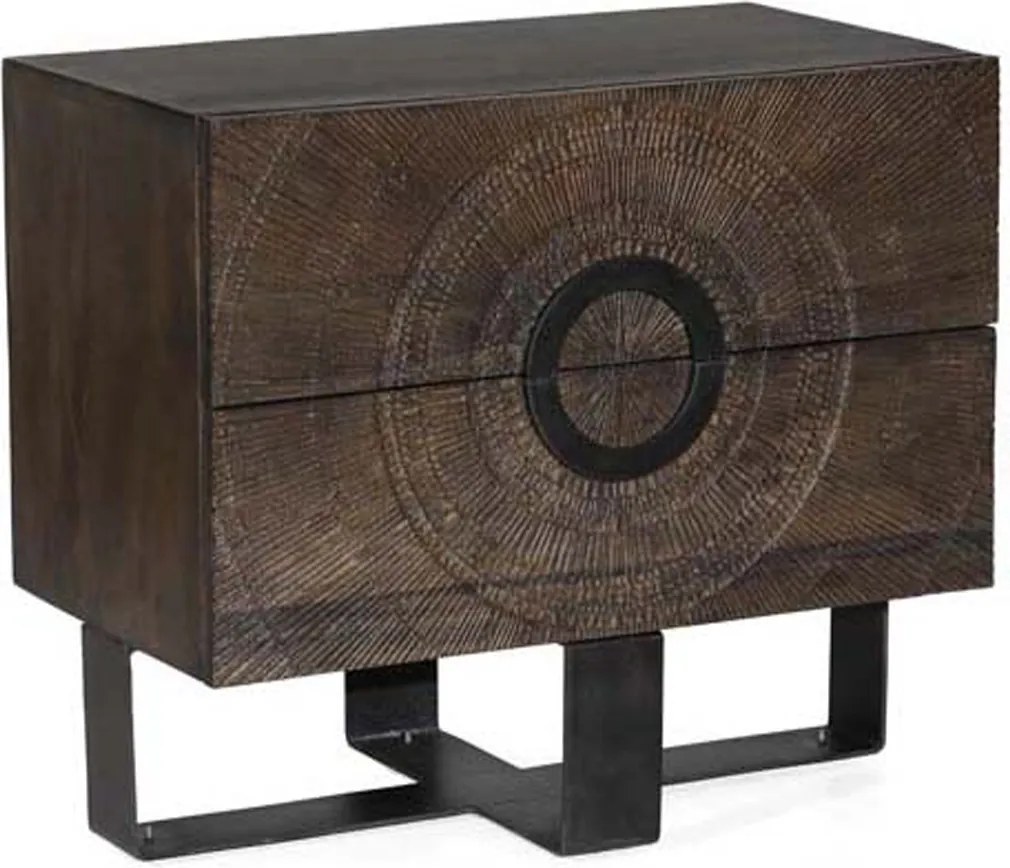 Unieke Ladenkast Mangohout - 80x46x70cm.