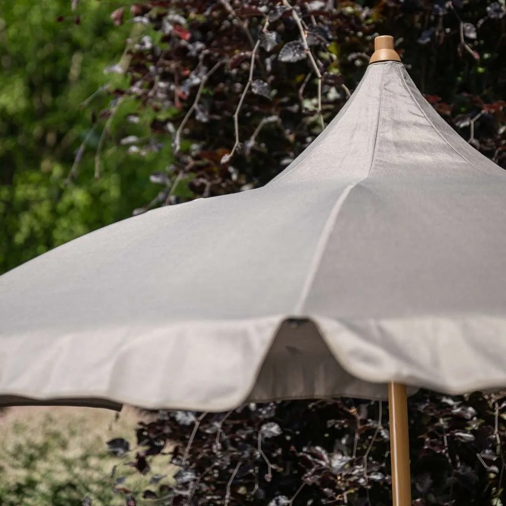 Garden Impressions Aloha stokparasol taupe - Ø200 cm