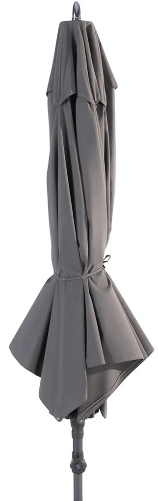 4 Seasons Azzurro stokparasol Ø300 cm Charcoal solefin