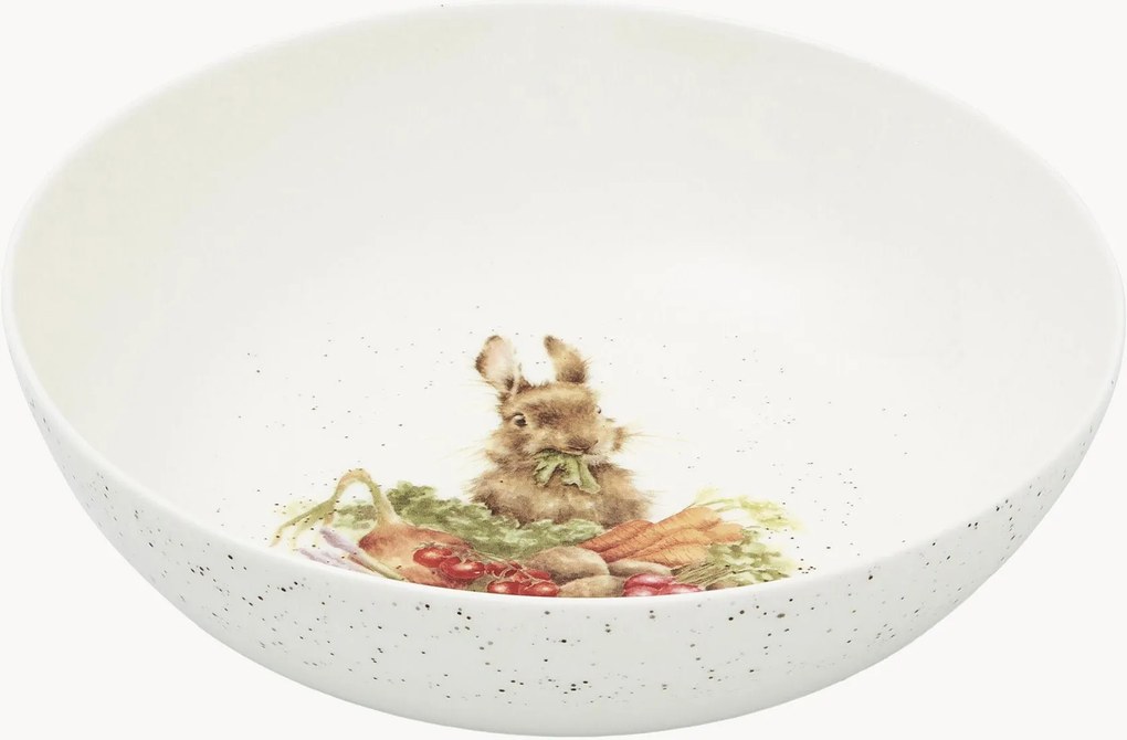 Fine Bone China saladeschaal Rabbit