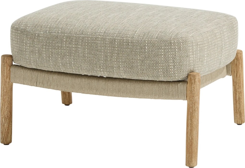 Milou voetenbank rustic teak Taste 4SO